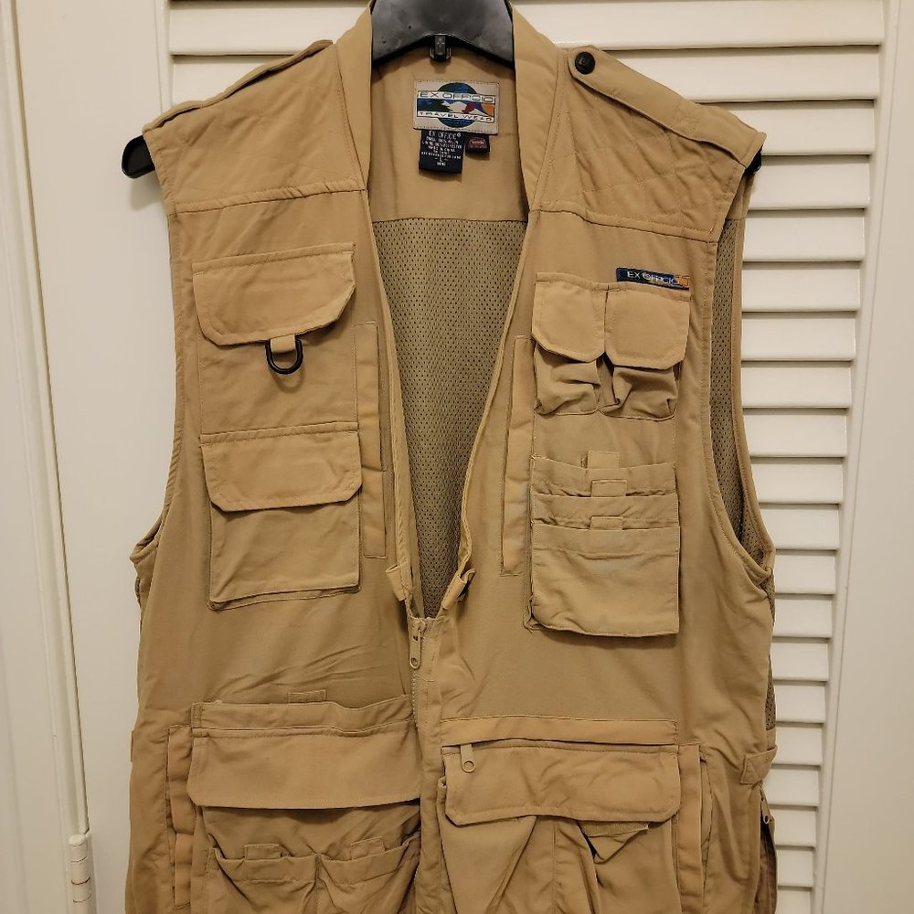 Exofficio Men's Large Fishing Vest - Fly Fishing Gear